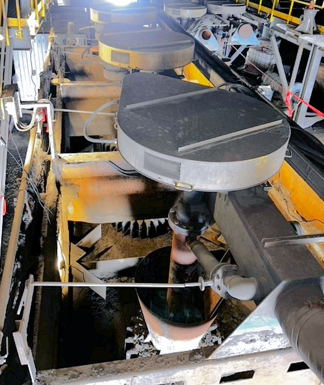 3 Units -banks Of 3-cell Metso Model Dr-500 Flotation Cells)